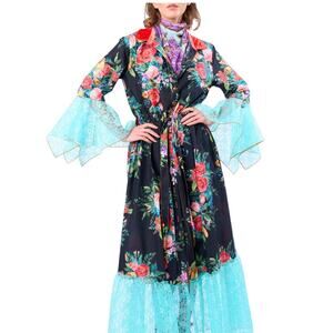 NWT Aratta Miss Valentine Shirt Dress - Maxi Dress - Duster - Boho - Size M